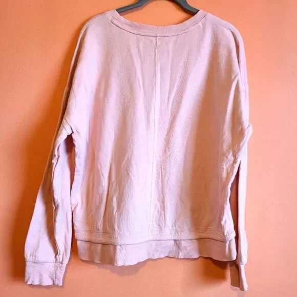 Athleta Orchid Pink Sundown Sweatshirt II S - Picture 4 of 11
